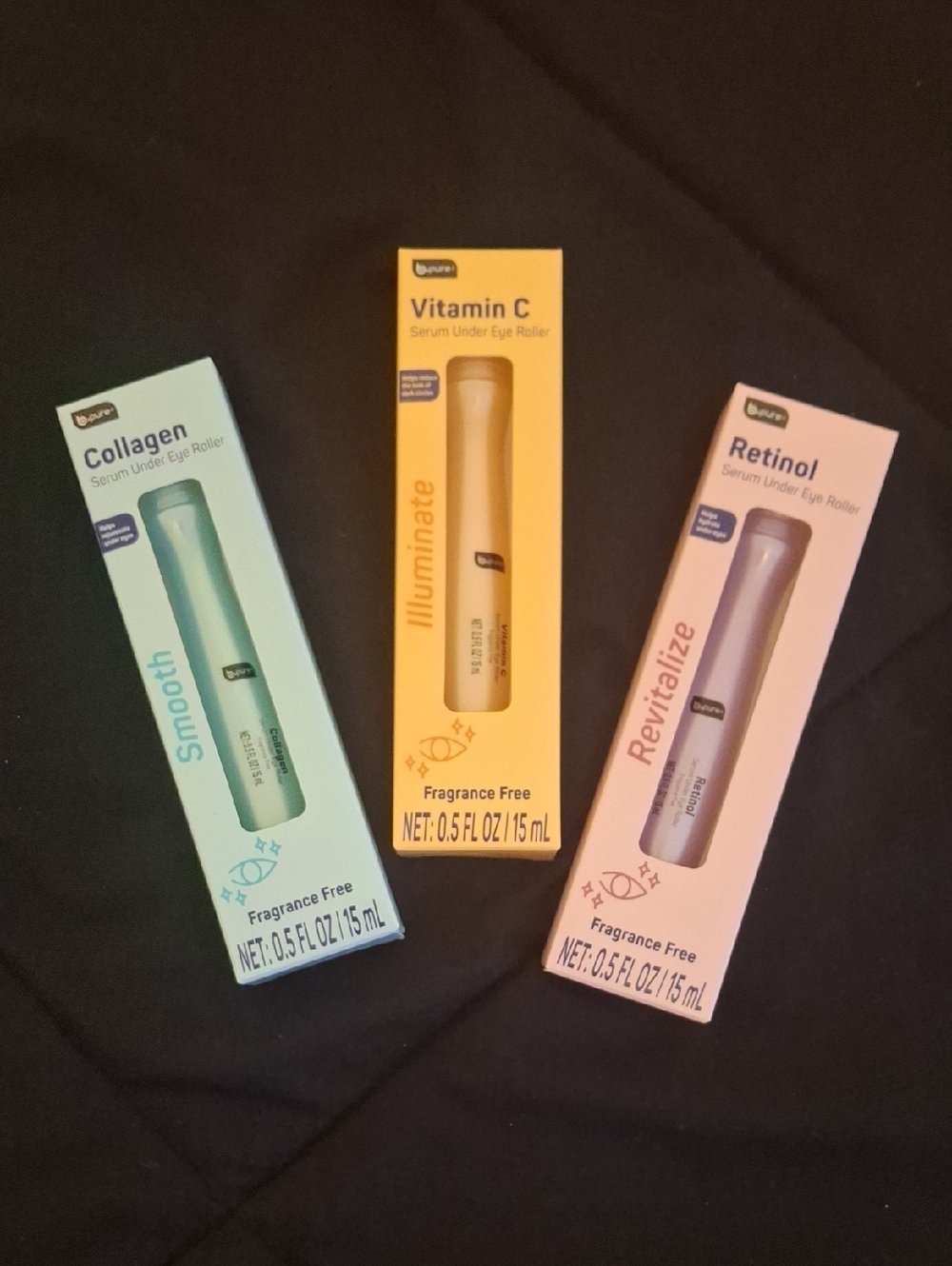 B Pure Trio Under-Eye Roller Set